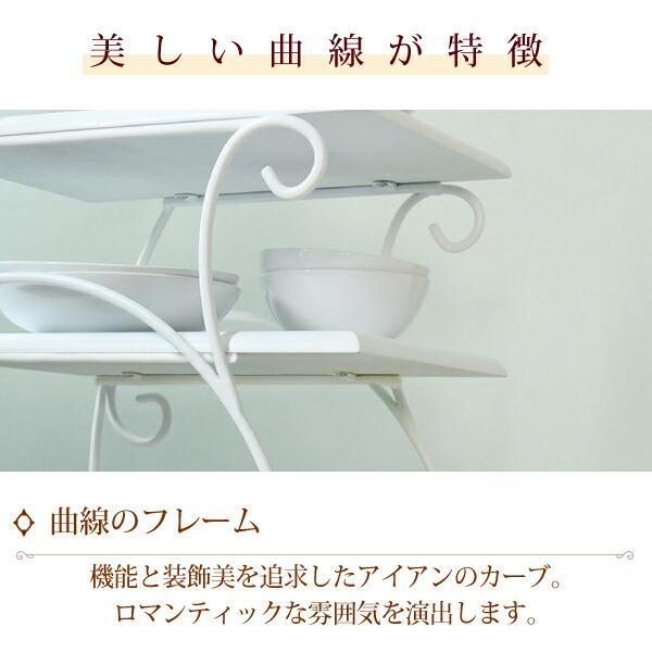 レトロ木製 キッチンワゴン 天板中央大理石 キャスター付き 2段 キッチンワゴン キャスター付き 木製 スリム 2段 天板 移動式