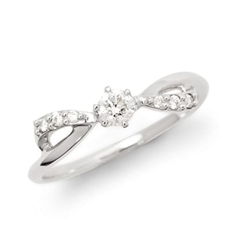 品質のいい ダイヤモンド 9号 指輪 ダイヤモンドリング プラチナ900 (レガン) LEGAN 0.14ct レディース 婚約指輪 PT900 指輪