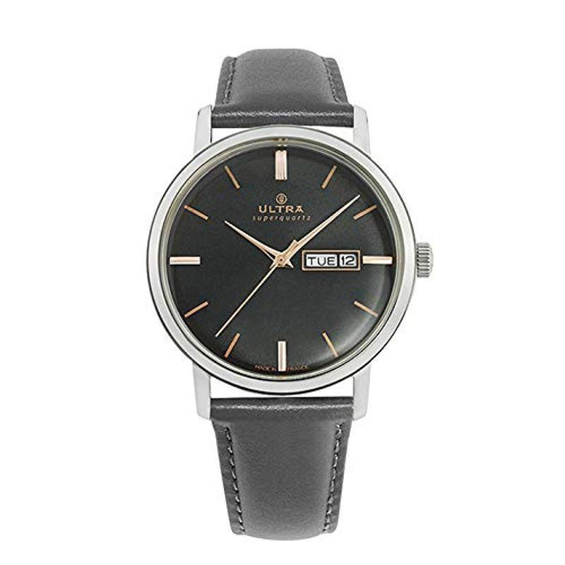 最新コレックション ウルトラ 腕時計 ULTRA クオーツ USQ183GR メンズ 正規輸入品 グレー 腕時計