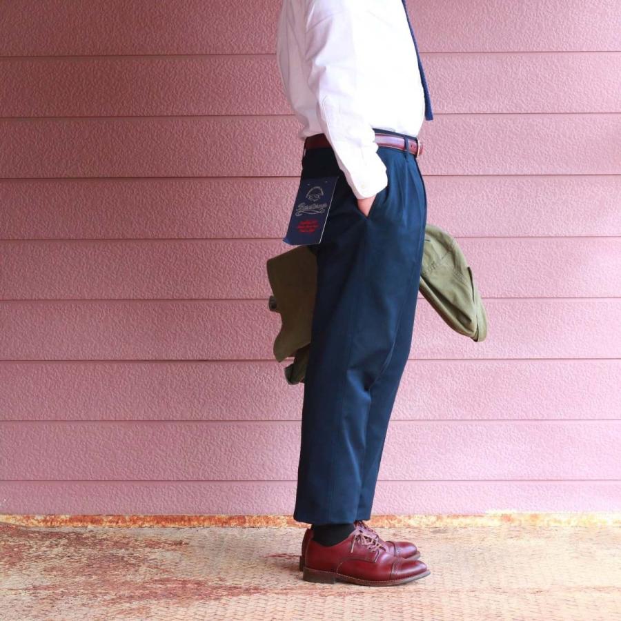 バーンストーマー 2タックドレスチノ トラウザー ネイビー 1002p Barnstormer 2p Dress Chinos トラッド アイビー メンズ ビジネス チノパン スラックス 1002p Nvy Qurious 通販 Yahoo ショッピング