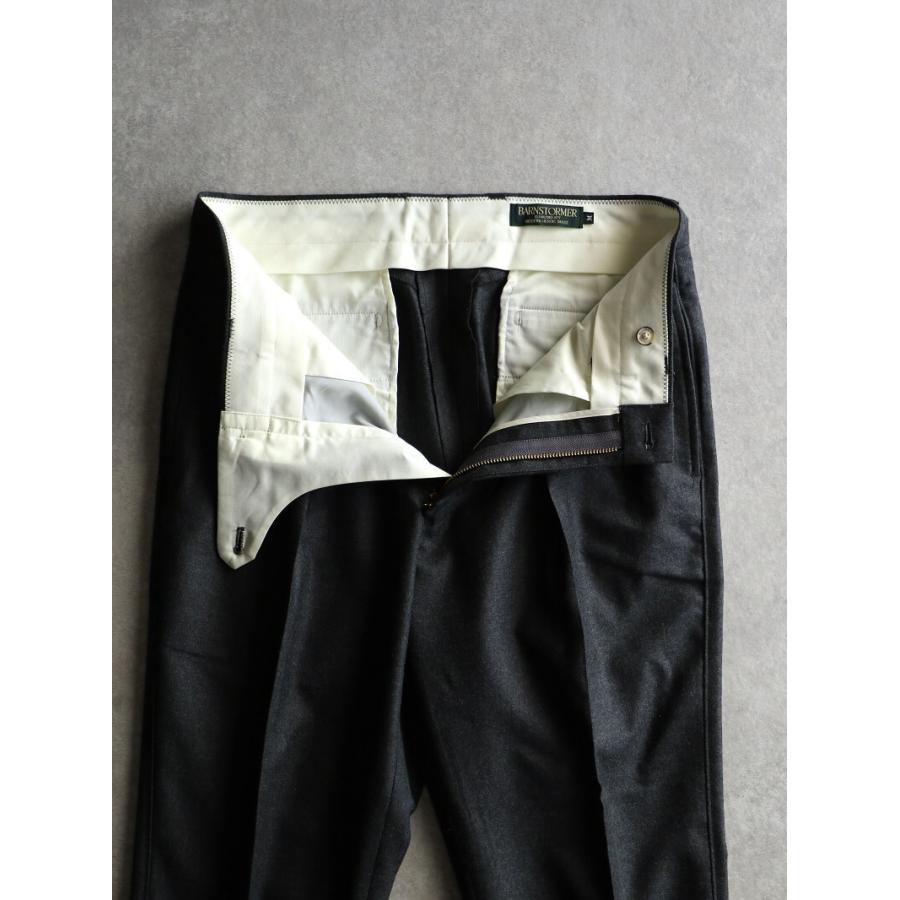 2P サキソニーフラノ 1120p BARNSTORMER 2P Flannel トラッド アイビー メンズ ビジネス チノパン 【ALFONSO】 スラックス