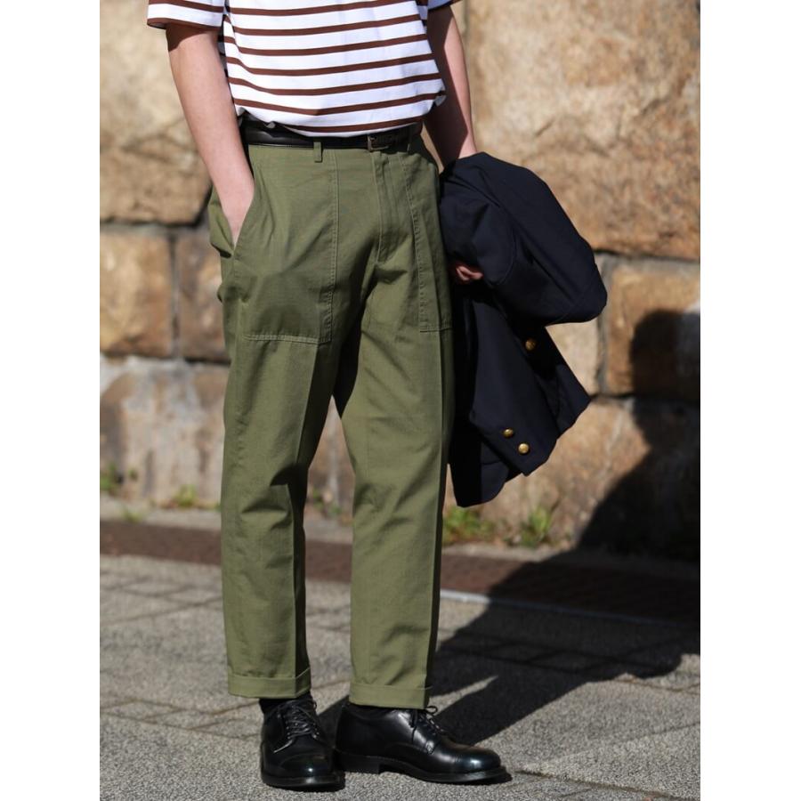 バーンストーマー ドレスファティーグパンツ コットンリップストップ 1313p BARNSTORMER Dress Fatigue Pants Cotton Ripstop トラッド アイビー メンズ｜quriousweb｜19