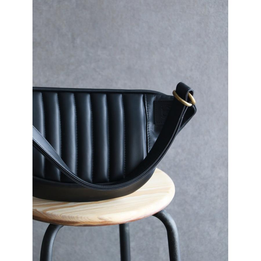 ダイヤ ウエストバッグ BACKDROP Leathers DIA WAISTBAG 本革 バイカー