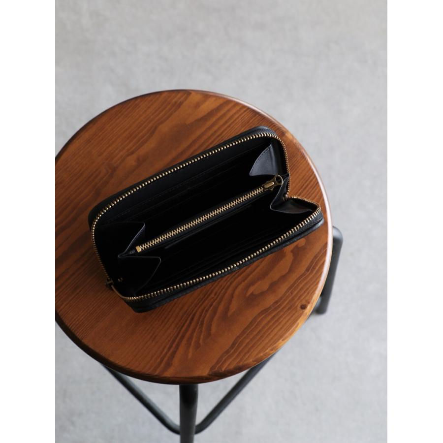 バックドロップレザーズ ジップウォレット BACKDROP Leathers ZIP WALLET 本革 バイカー アメカジ 日本製 プレゼント |  | 08