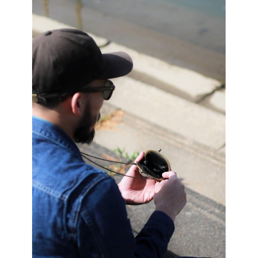 がま口ウォレット チェーン付き BACKDROP Leathers GM WALLET w/chain 本革 バイカー メンズ アメカジ 日本製 プレゼント |  | 14