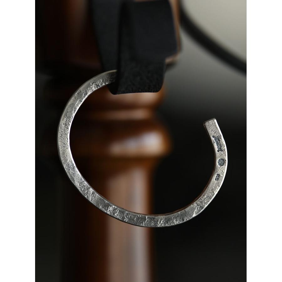 シルバーバングル hemlock ヘムロック Forged bangle -silver バングル アメカジ アクセサリー メンズファッション プレゼント TCB jeans |  | 11
