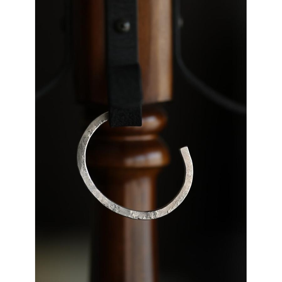 シルバーバングル hemlock ヘムロック Forged bangle -silver バングル アメカジ アクセサリー メンズファッション プレゼント TCB jeans |  | 06