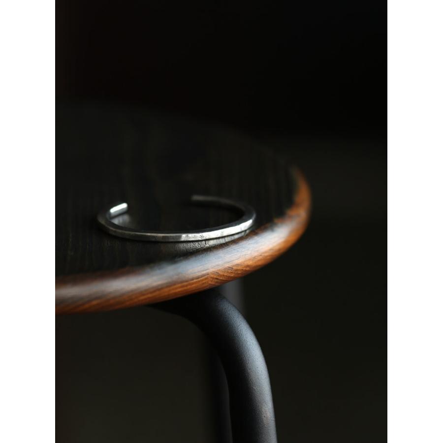 シルバーバングル hemlock ヘムロック Forged bangle -silver バングル アメカジ アクセサリー メンズファッション プレゼント TCB jeans |  | 07