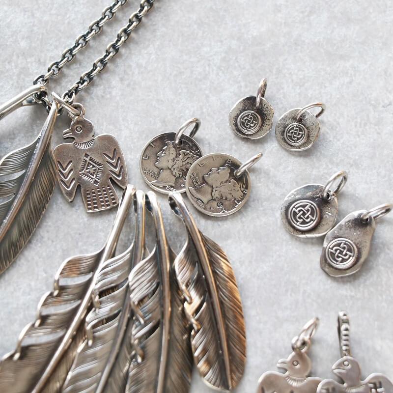 ロゴ メタル トップ スモール hemlock ヘムロック H circle logo metal Small ネックレス アメカジ アクセサリー メンズファッション プレゼント TCB jeans |  | 12