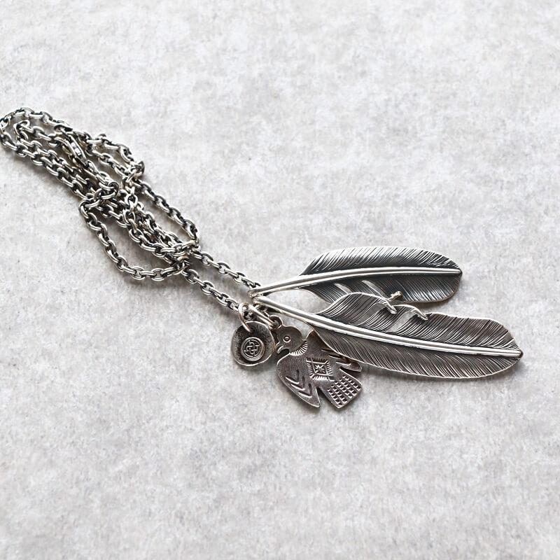 【美品】Hemrock ヘムロック　アクセサリーセット hemlock ヘムロック Silver Chain 70cm ボール300 シルバー