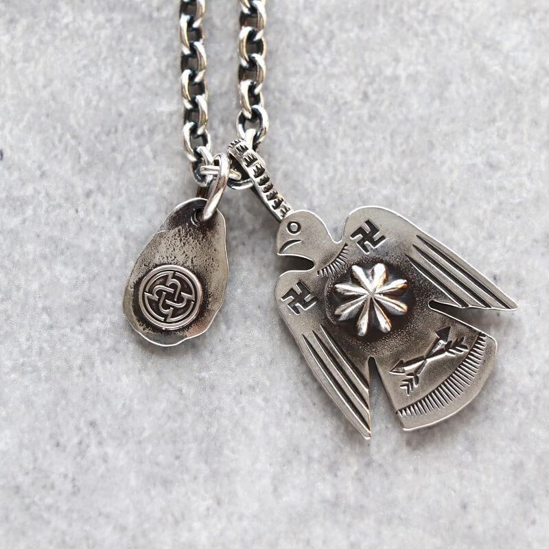 ティアドロップ ロゴメタル トップ hemlock ヘムロック Teardrop logo metal ネックレス アメカジ アクセサリー メンズファッション プレゼント TCB jeans |  | 07