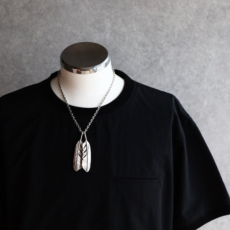 フェザートップ Lサイズ hemlock ヘムロック Feather Top L ネックレス アメカジ アクセサリー メンズファッション プレゼント TCB jeans |  | 03