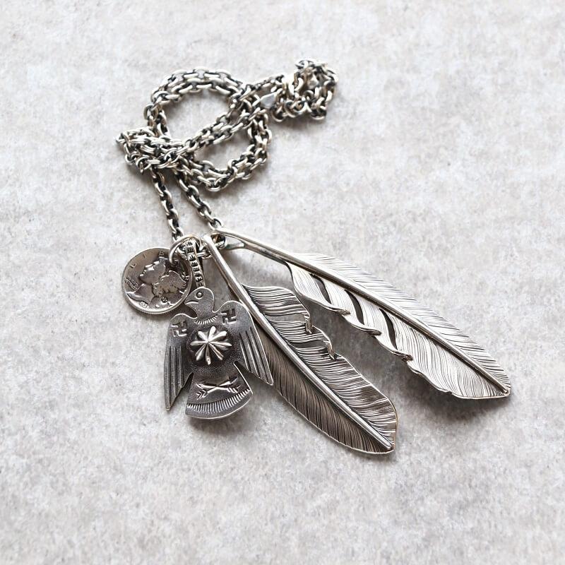 フェザートップ Lサイズ hemlock ヘムロック Feather Top L ネックレス アメカジ アクセサリー メンズファッション プレゼント TCB jeans |  | 09