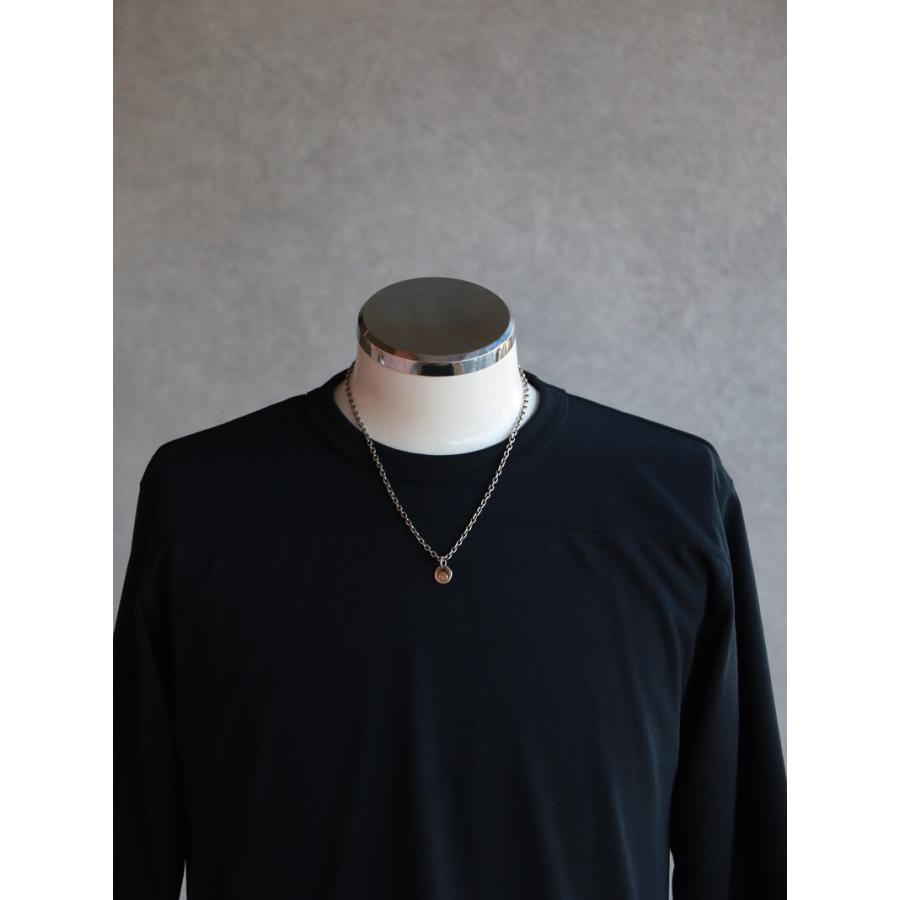 ロゴ メタル トップ スモール ゴールド hemlock ヘムロック H circle logo metal Small K18point ネックレス アメカジ アクセサリー メンズファッション  TCB |  | 01