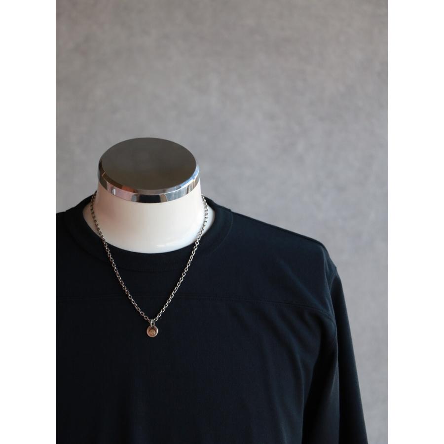 ロゴ メタル トップ スモール ゴールド hemlock ヘムロック H circle logo metal Small K18point ネックレス アメカジ アクセサリー メンズファッション  TCB |  | 02