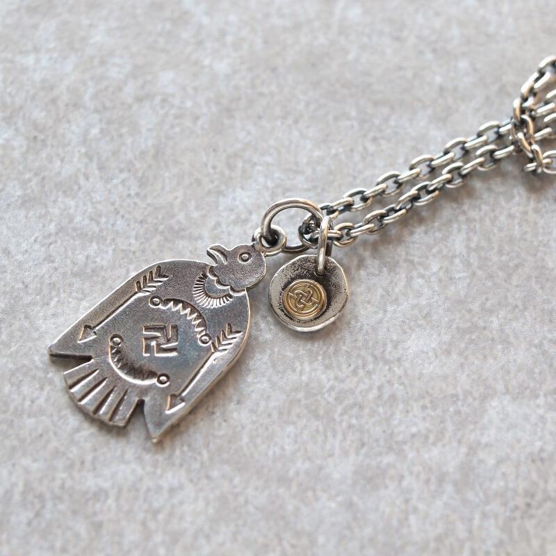 Hemlock ヘムロック K18メタル タタキシルバーペンダント