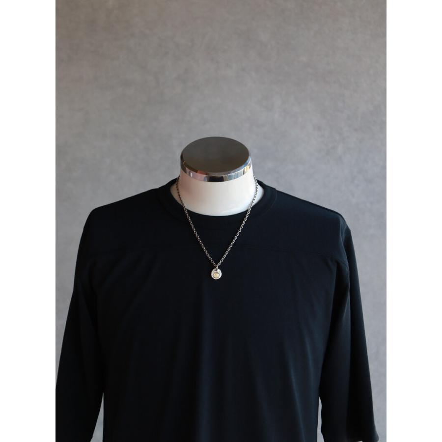 ロゴ メタル トップ ゴールド hemlock ヘムロック H circle logo metal K18point ネックレス アメカジ アクセサリー メンズファッション  TCB jeans |  | 01