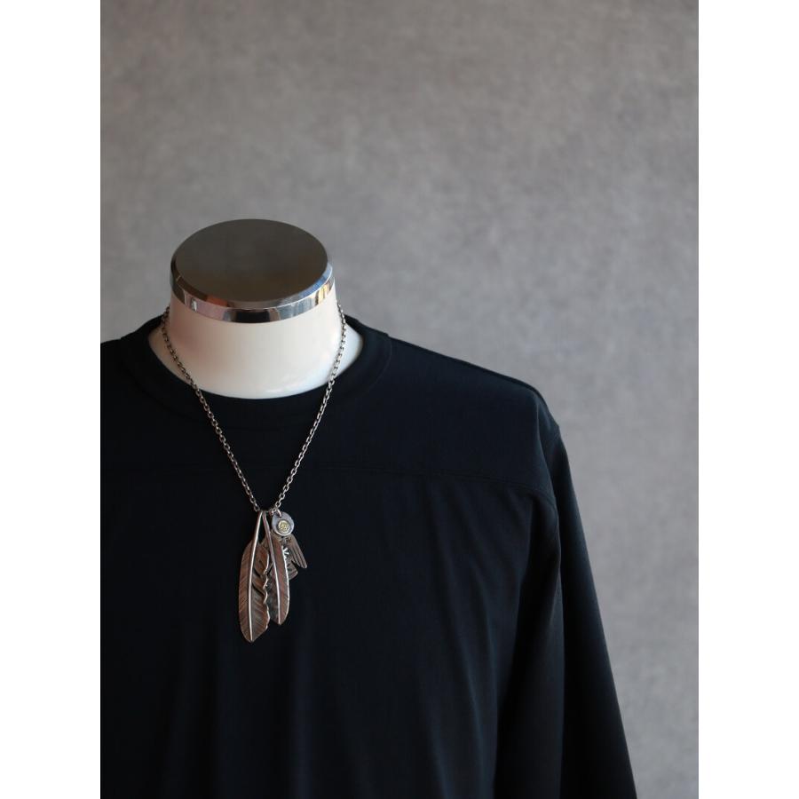 ロゴ メタル トップ ゴールド hemlock ヘムロック H circle logo metal K18point ネックレス アメカジ アクセサリー メンズファッション  TCB jeans |  | 07