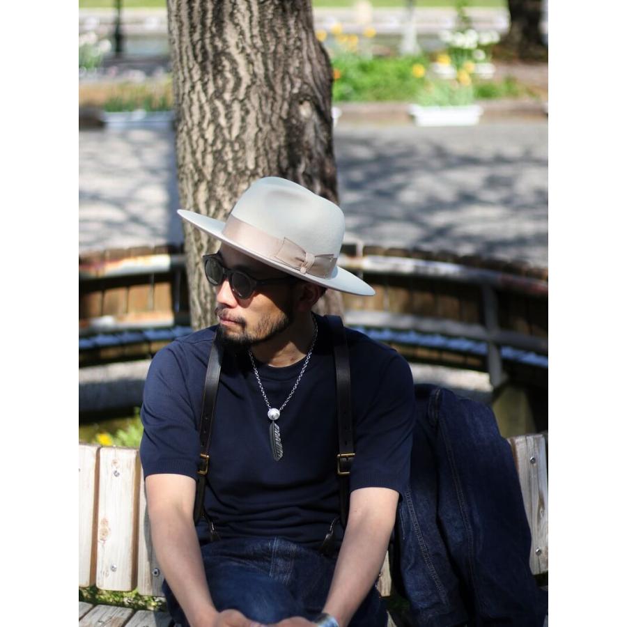 フェザーコンチョ hemlock ヘムロック Hcircle Logo Feather Concho