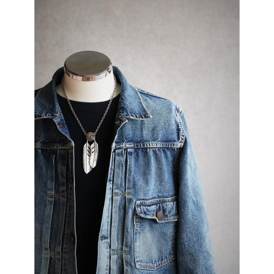 フェザーコンチョ hemlock ヘムロック Hcircle Logo Feather Concho
