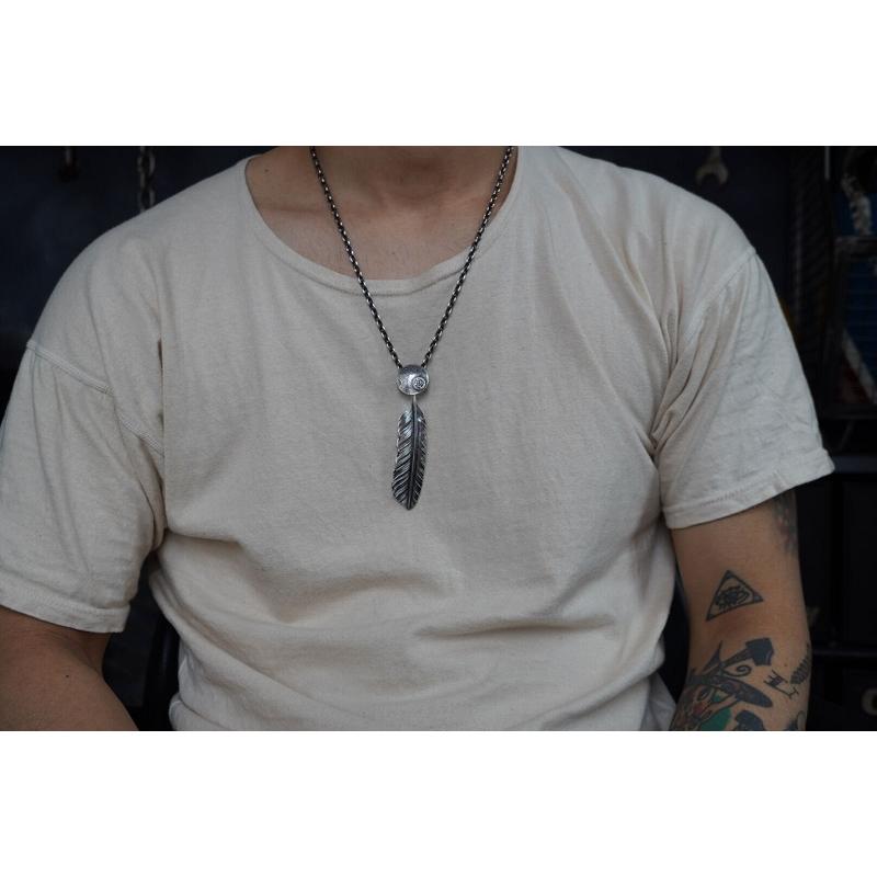 フェザーコンチョ hemlock ヘムロック Hcircle Logo Feather フェザーコンチョ hemlock ヘムロック Hcircle Logo Feather