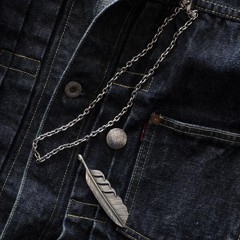 フェザーコンチョ hemlock ヘムロック Feather Concho ネックレス