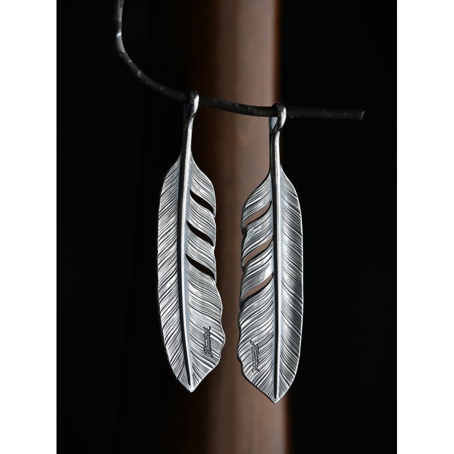 フェザートップ Lサイズ 18金 hemlock ヘムロック Feather Top L K18 Point ネックレス アメカジ アクセサリー メンズファッション プレゼント TCB jeans |  | 02