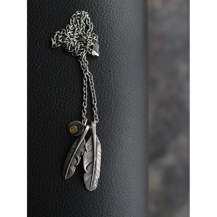 Hemlock silver925 フェザーネックレス セットTCBジーンズ