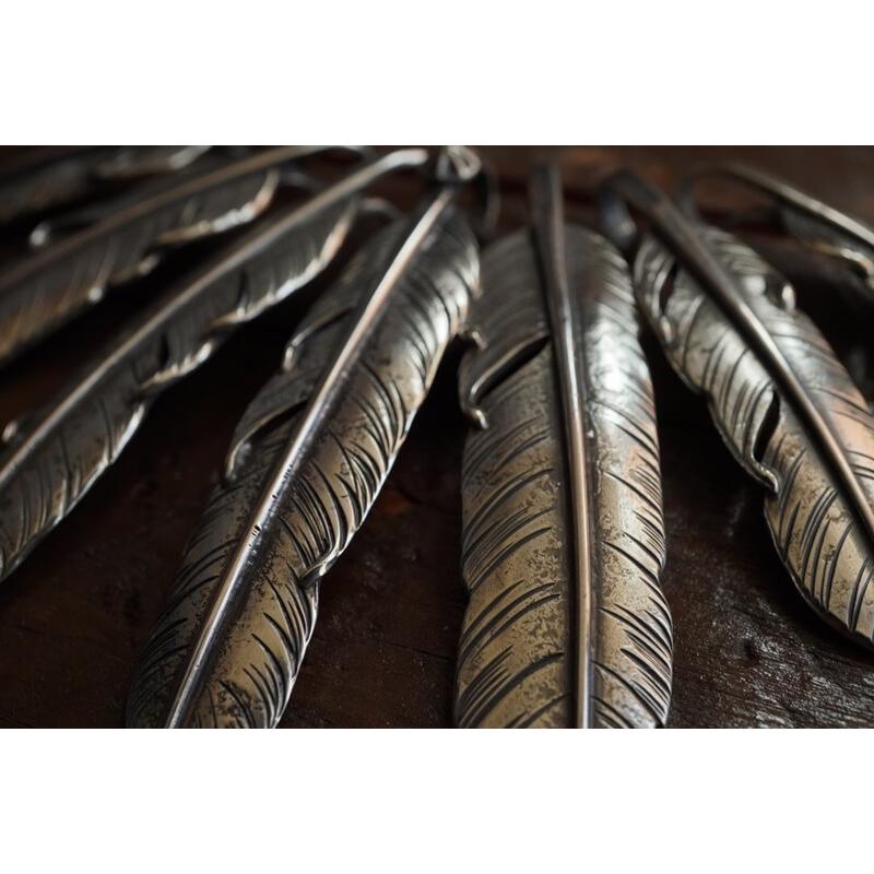 ラスティ フェザー 特大 hemlock ヘムロック Rusty Feather ネックレス アメカジ アクセサリー メンズファッション TCB |  | 07