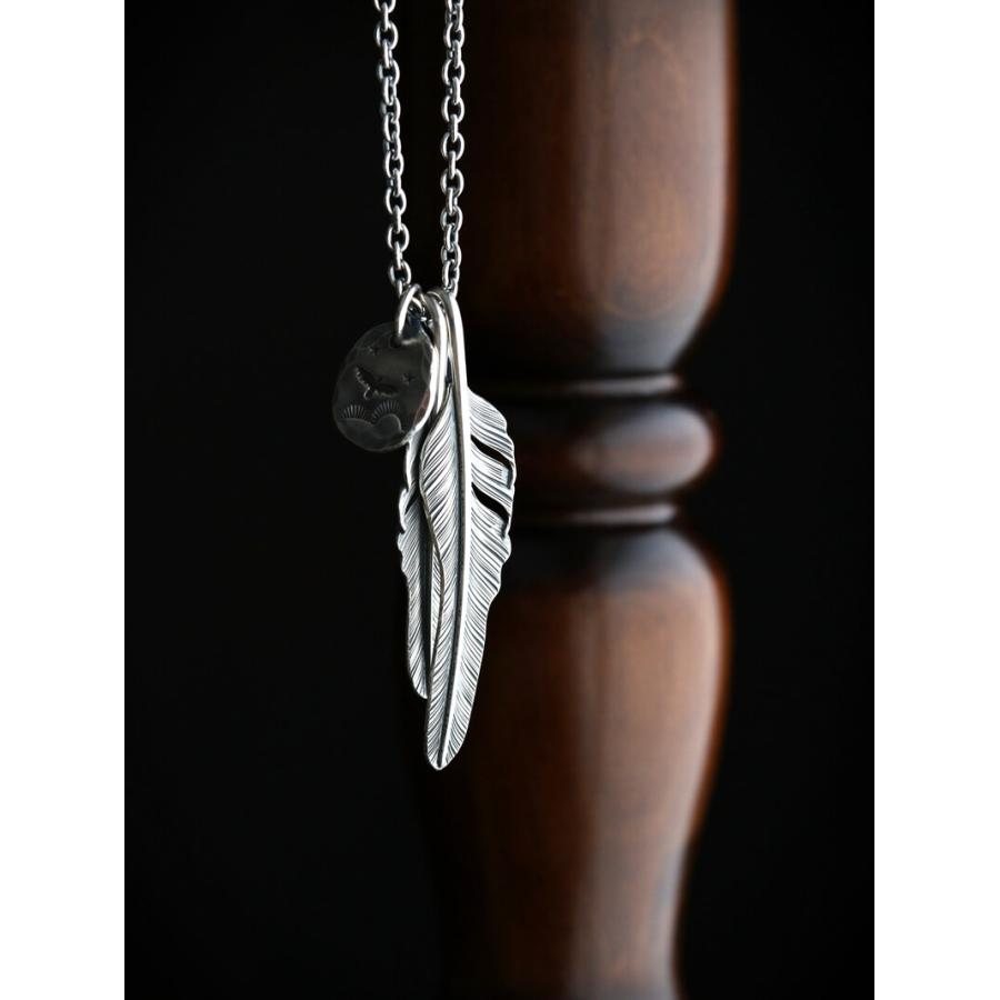 カゼキリフェザー L hemlock ヘムロック KAZEKIRI Feather ネックレス