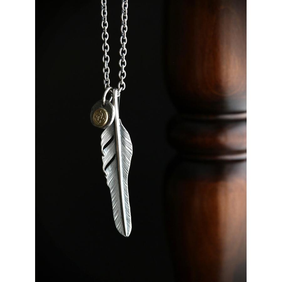 カゼキリフェザー L hemlock ヘムロック KAZEKIRI Feather ネックレス