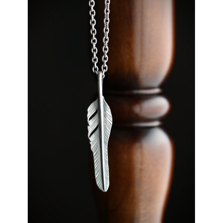 カゼキリフェザー L hemlock ヘムロック KAZEKIRI Feather ネックレス