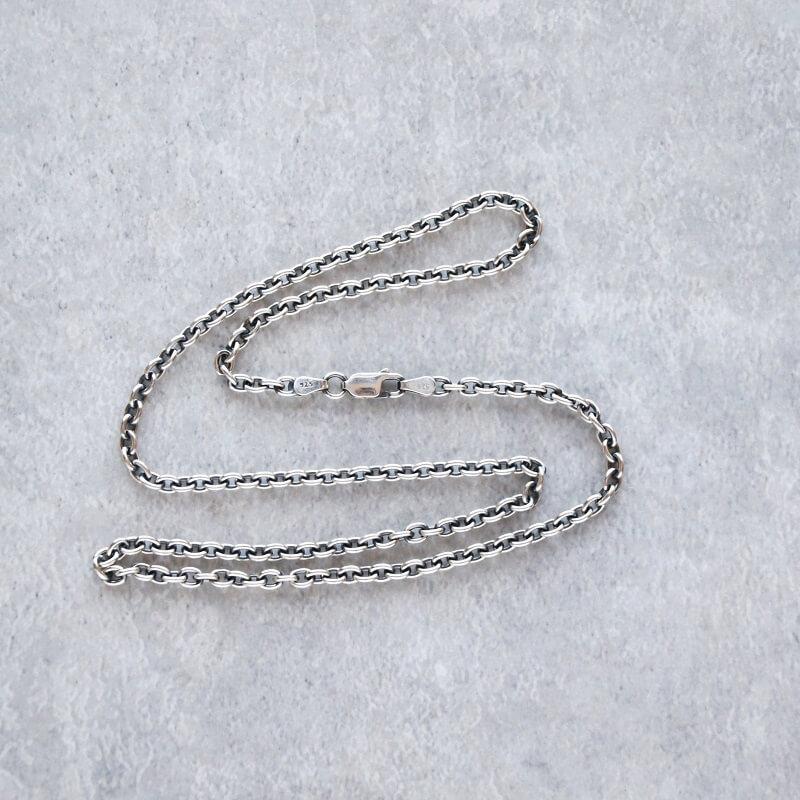 アズキ100 シルバーチェーン 50cm hemlock ヘムロック Silver Chain 50cm ネックレス アメカジ アクセサリー メンズファッション プレゼント TCB jeans |  | 01