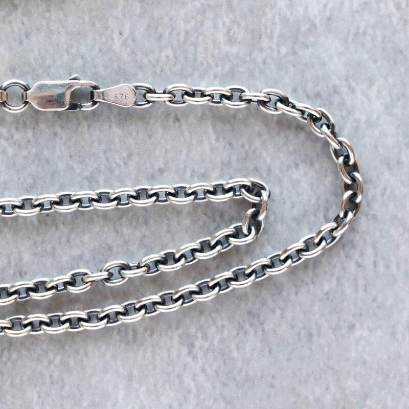 アズキ100 シルバーチェーン 50cm hemlock ヘムロック Silver Chain 50cm ネックレス アメカジ アクセサリー メンズファッション プレゼント TCB jeans |  | 02