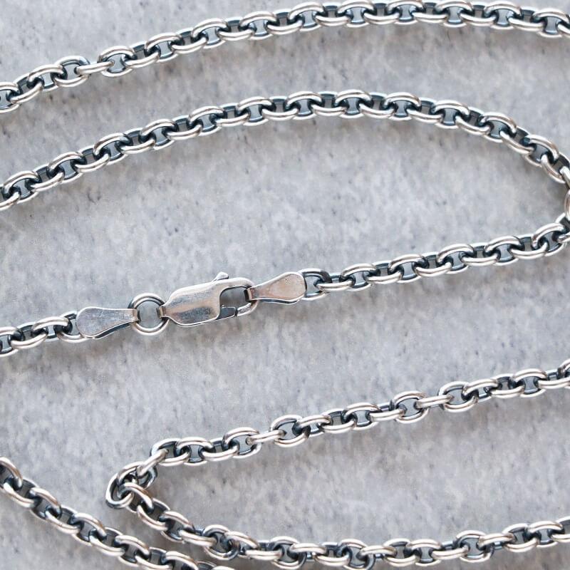 アズキ100 シルバーチェーン 60cm hemlock ヘムロック Silver Chain