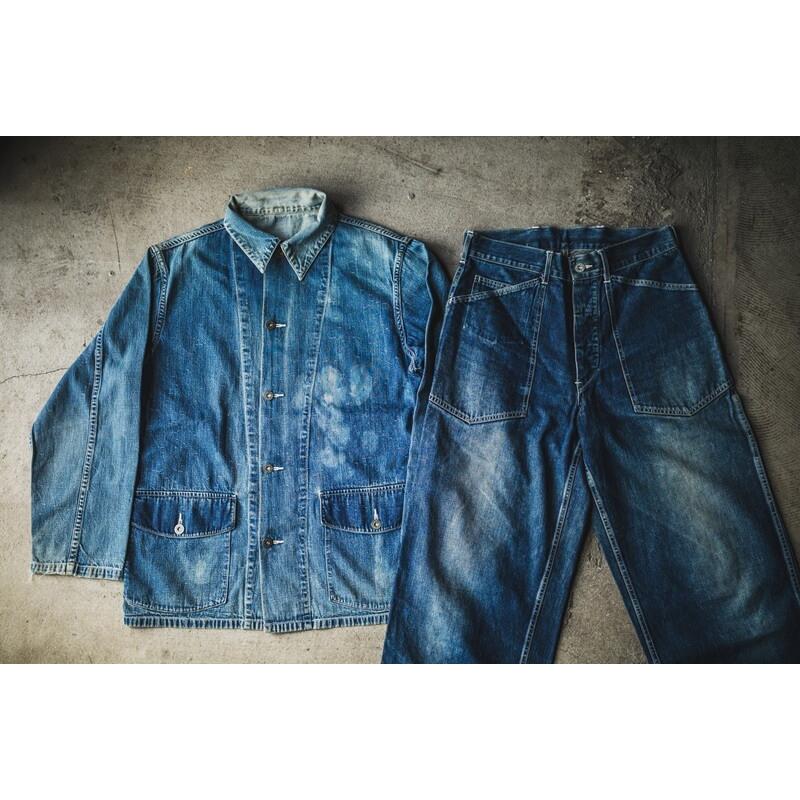 TCBジーンズ キャットフェイストラウザーズ デニム TCB jeans Catface