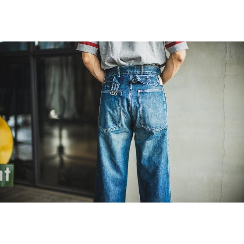 TCBジーンズ キャットフェイストラウザーズ デニム TCB jeans Catface