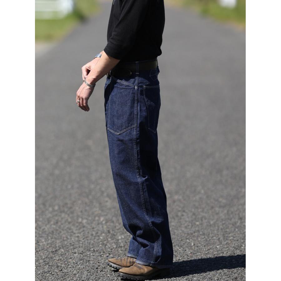 TCBジーンズ キャットフェイストラウザーズ デニム TCB jeans Catface