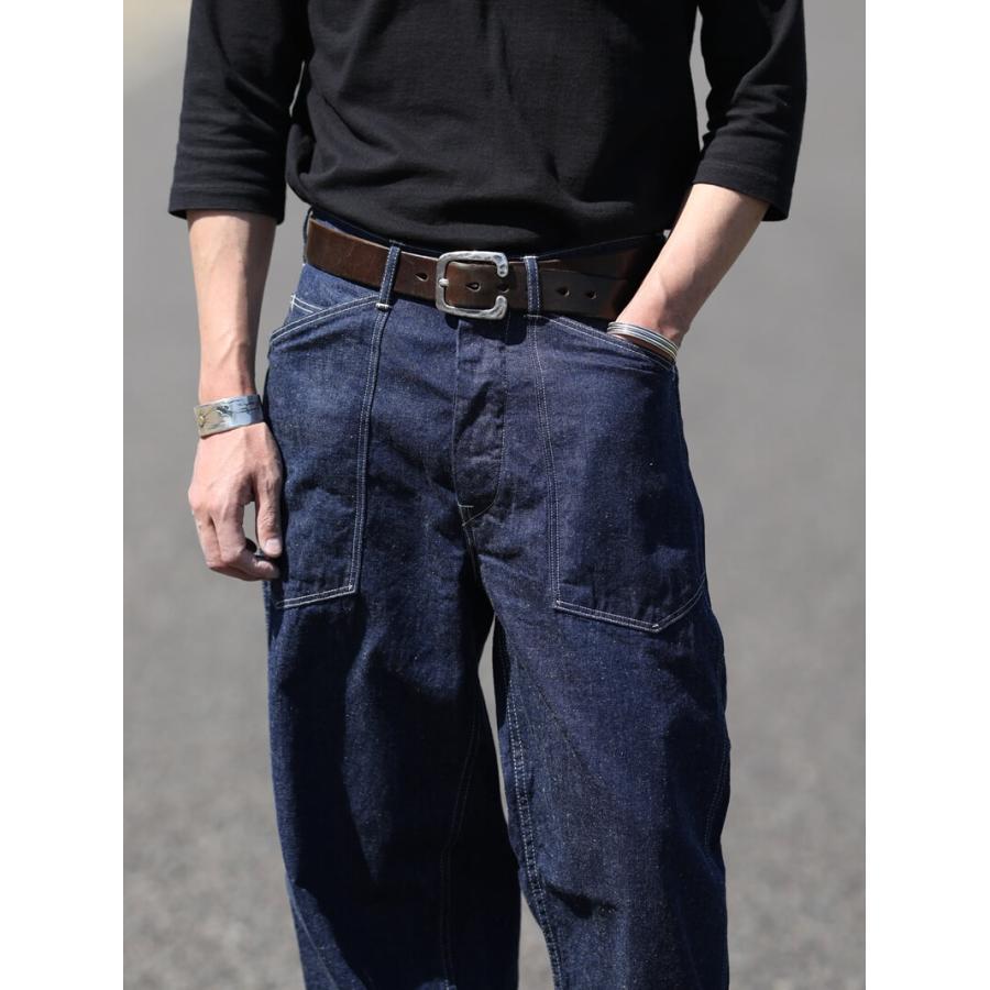 TCBジーンズ キャットフェイストラウザーズ デニム TCB jeans Catface