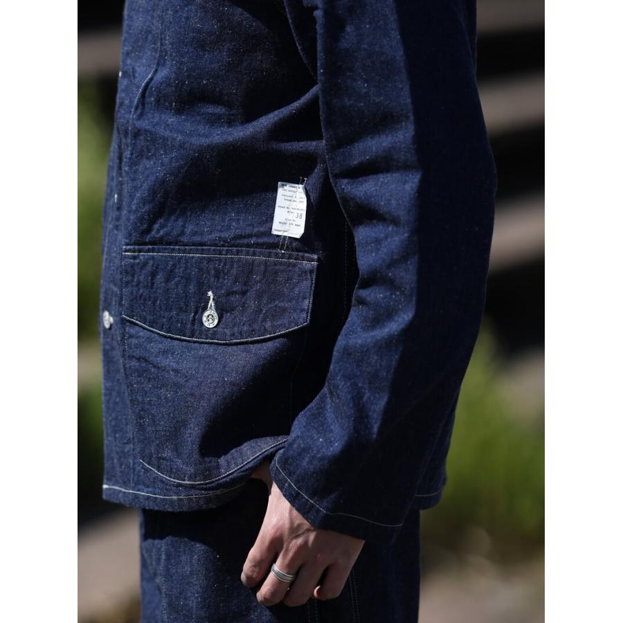 TCBジーンズ キャットフェイスジャケット デニム TCB jeans Catface