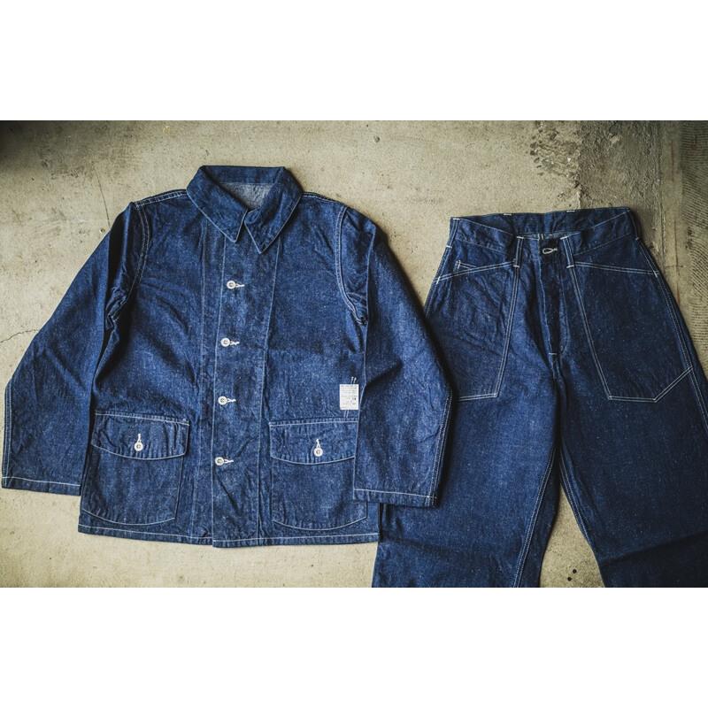 TCBジーンズ キャットフェイスジャケット デニム TCB jeans Catface