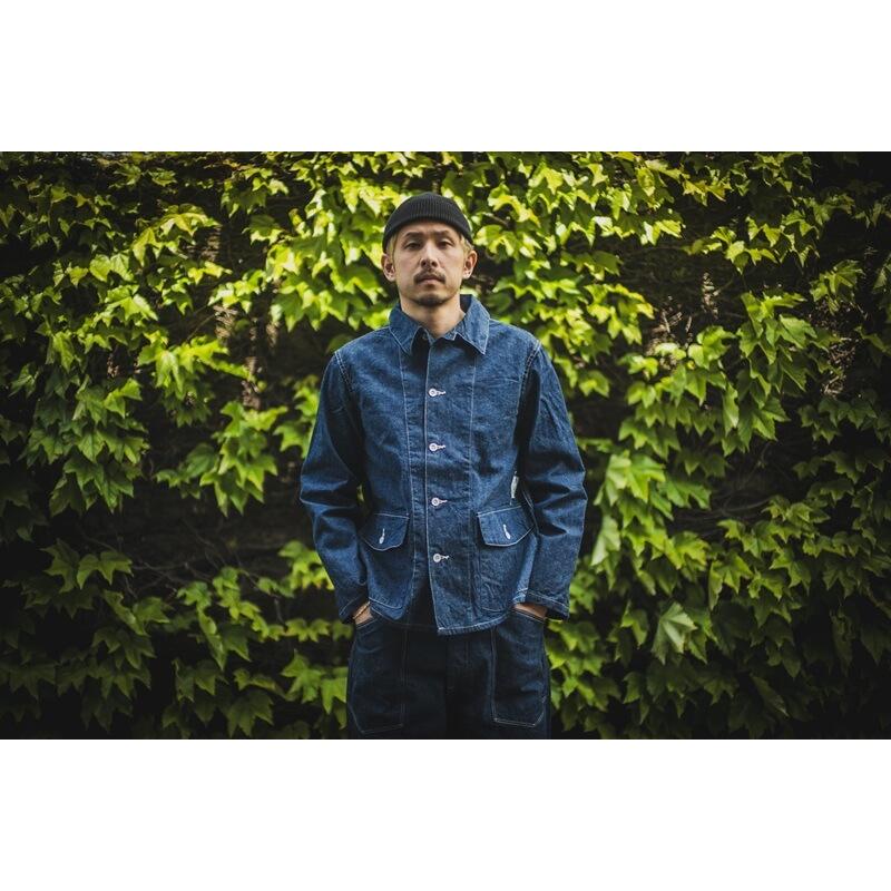 TCBジーンズ キャットフェイスジャケット デニム TCB jeans Catface