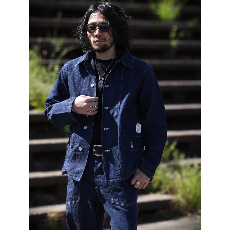 TCBジーンズ キャットフェイスジャケット デニム TCB jeans Catface