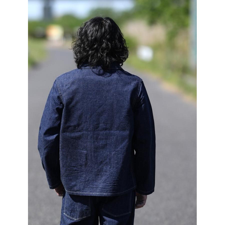 TCBジーンズ キャットフェイスジャケット デニム TCB jeans Catface