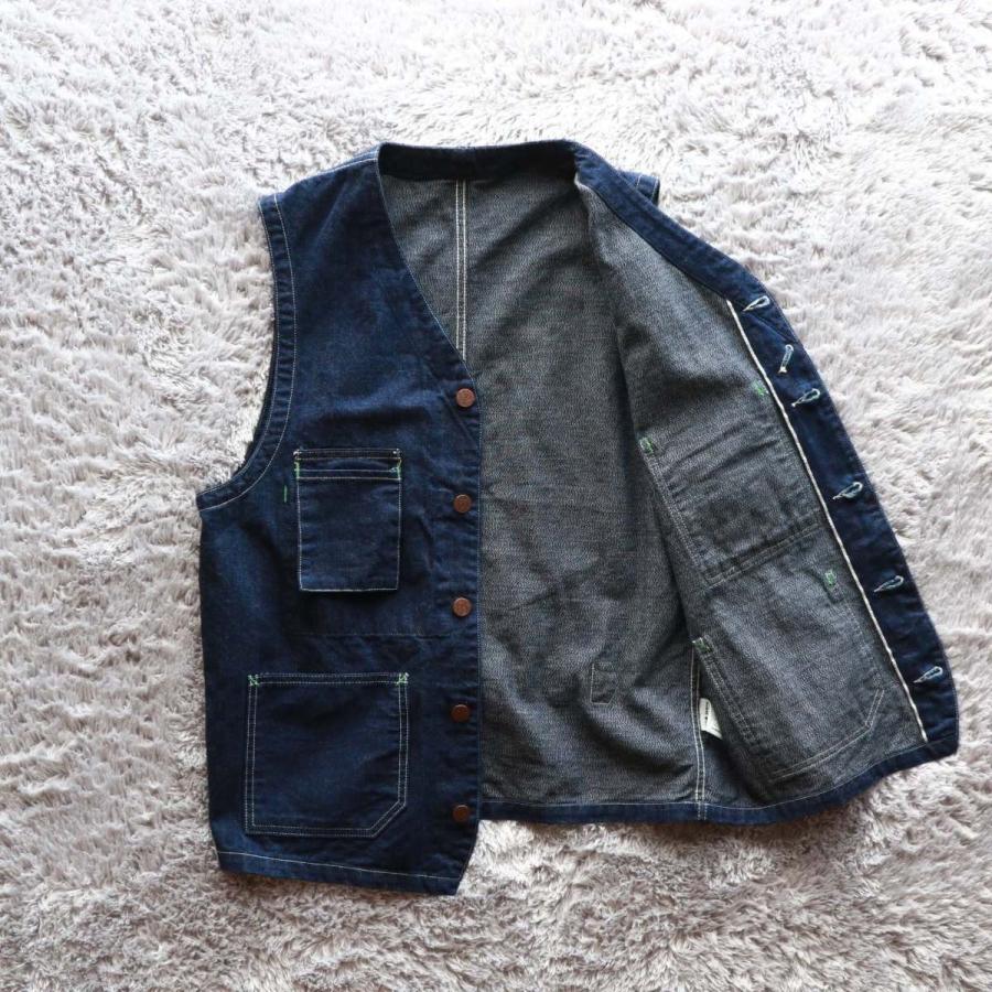 TCBジーンズ ワークベスト タビーズベスト デニム TCB jeans TCBジーンズ ワークベスト タビーズベスト デニム TCB jeans