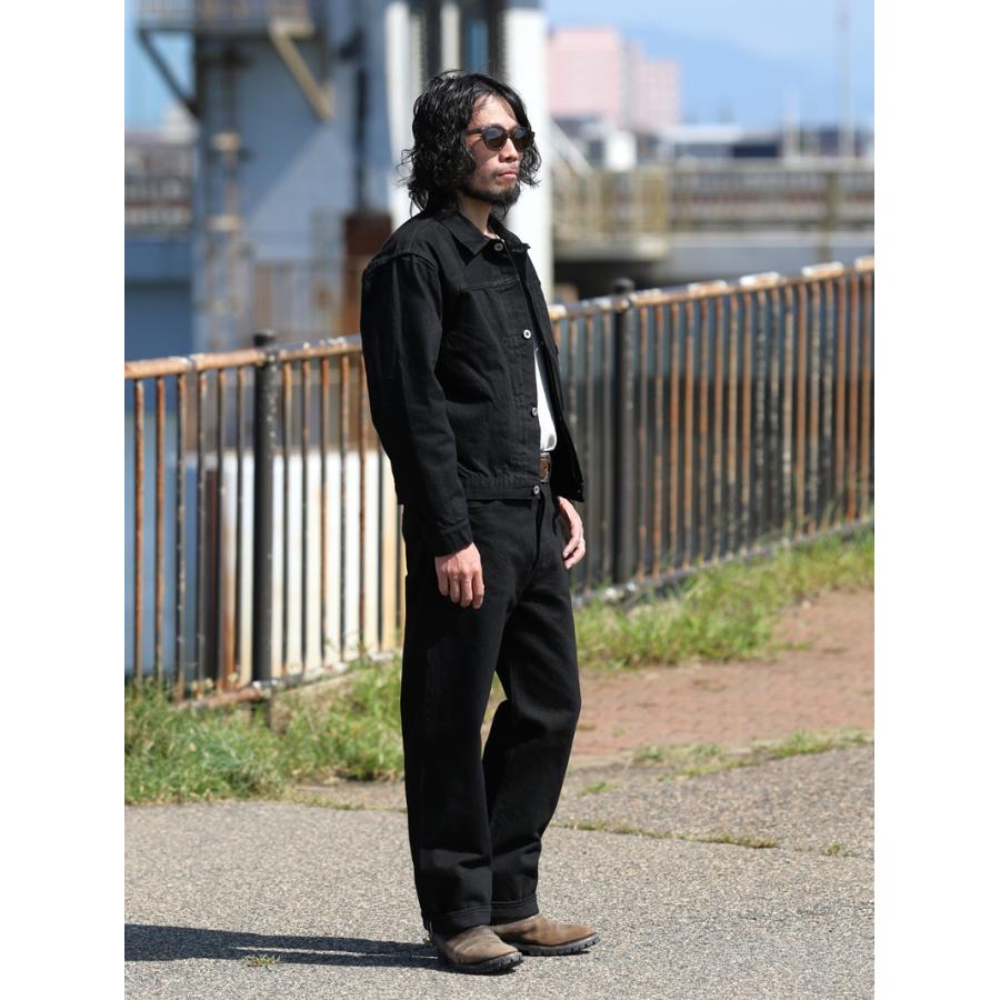 TCBジーンズ 大戦モデル デニムジャケット ブラック TCB jeans New