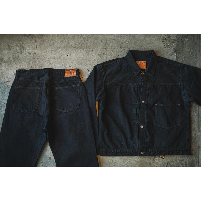 TCBジーンズ 大戦モデル デニムジャケット ブラック TCB jeans New