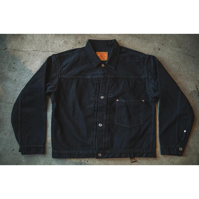 TCBジーンズ 大戦モデル デニムジャケット ブラック TCB jeans New