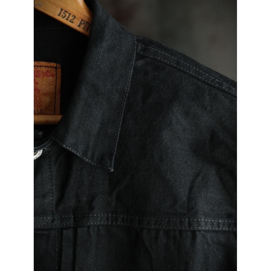 TCBジーンズ 大戦モデル デニムジャケット ブラック TCB jeans New