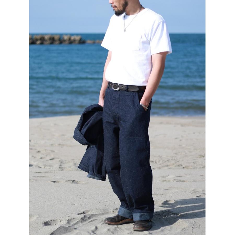 TCBジーンズ USN デッキパンツ デニム TCB jeans Seamens Trousers｜quriousweb｜02